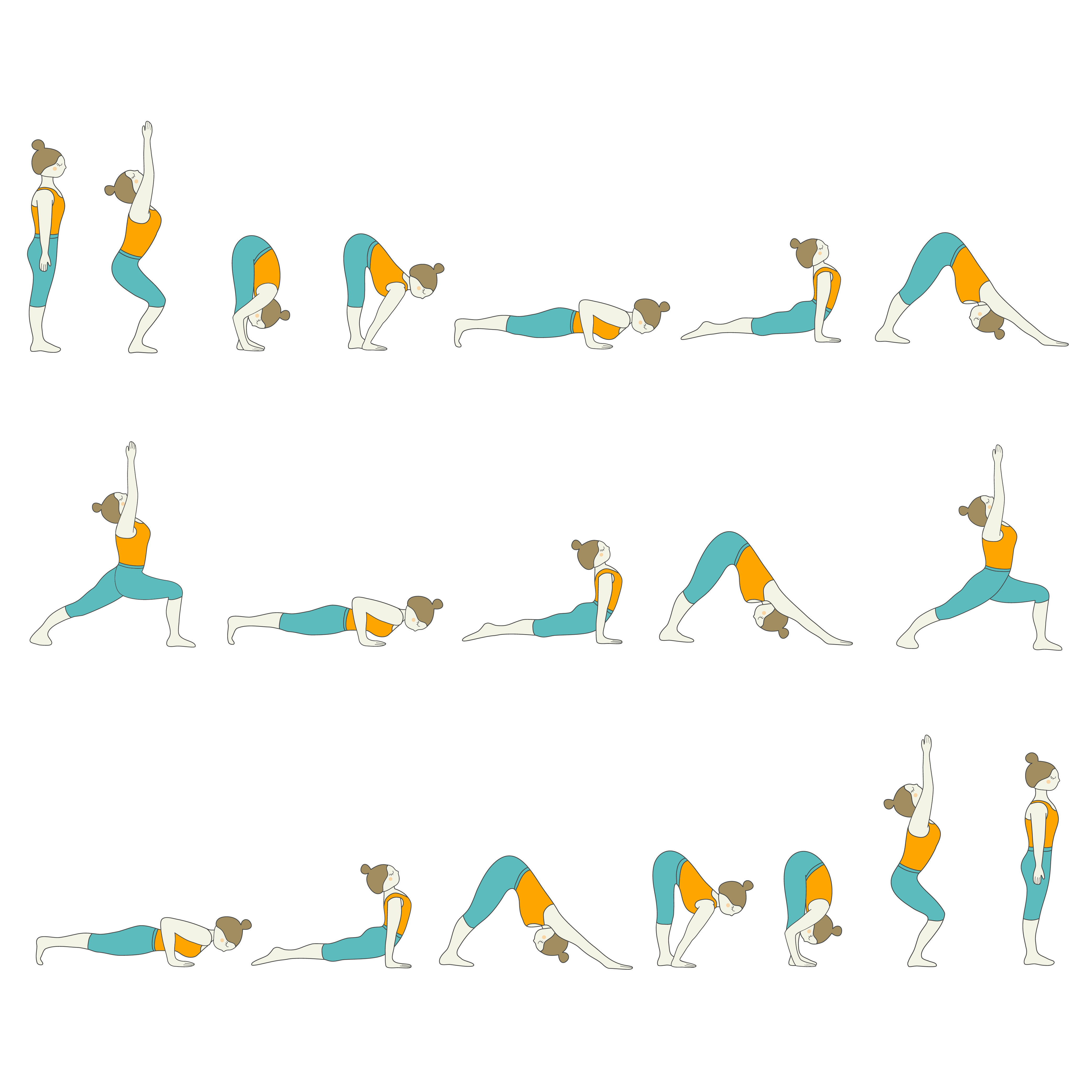 Surya Namaskar B